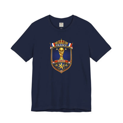 France World Cup 2026 Soccer Tee by Printify