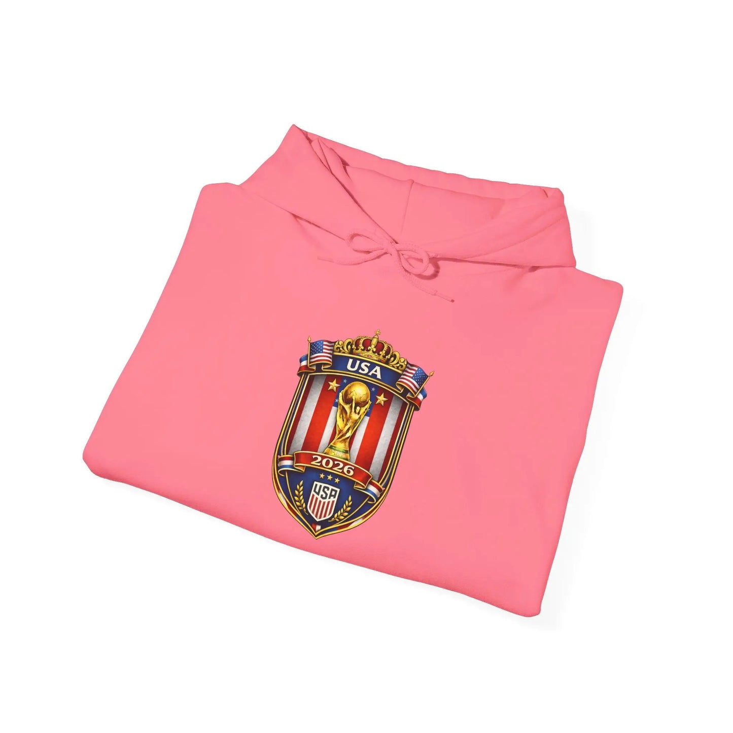 USA World Cup 2026 Hooded Sweatshirt by Printify