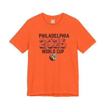 Philadelphia World Cup 2026 Unisex Streetwear Cotton Crew Tee
