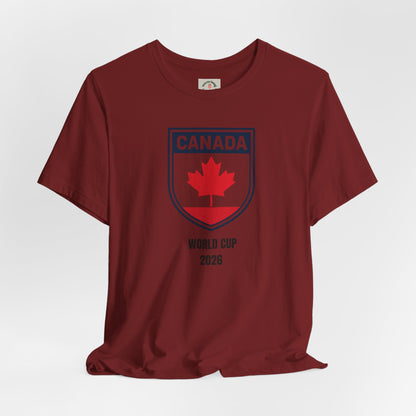 Canada World Cup 2026 Unisex Cotton Crew Tee