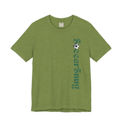 SoccerSnug Unisex Soccer Jersey Short Sleeve Tee by Printify