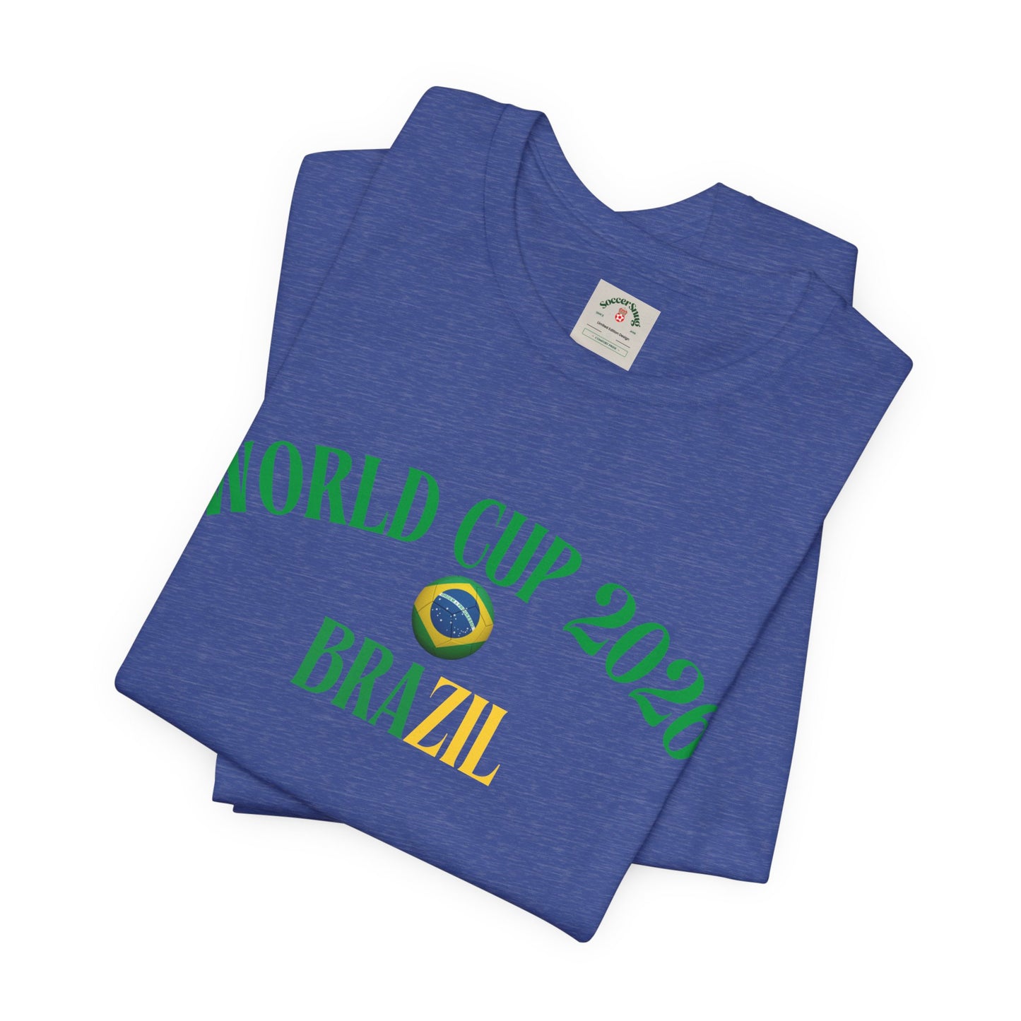 World Cup 2026 Brazil Tee – Brazil Soccer Fan T-Shirt