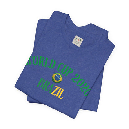 World Cup 2026 Brazil Tee – Brazil Soccer Fan T-Shirt
