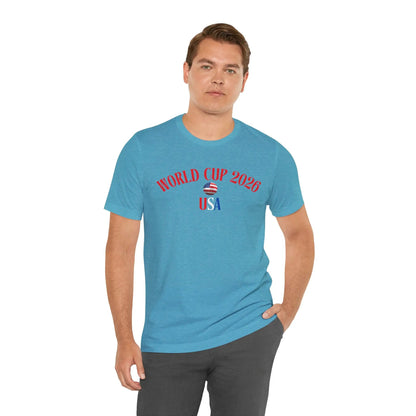 World Cup 2026 USA T-Shirt — Patriotic Soccer Tee by Printify