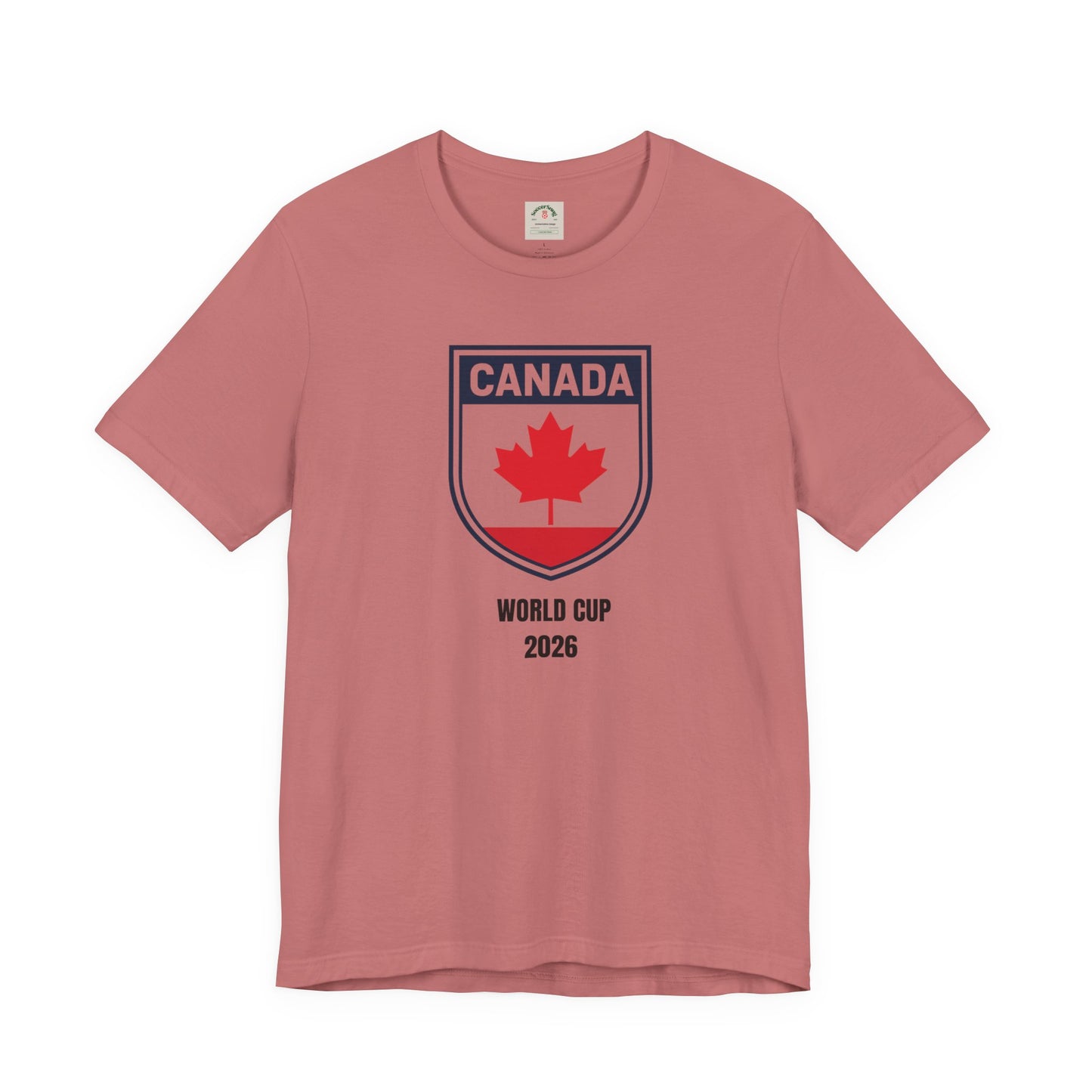 Canada World Cup 2026 Unisex Cotton Crew Tee