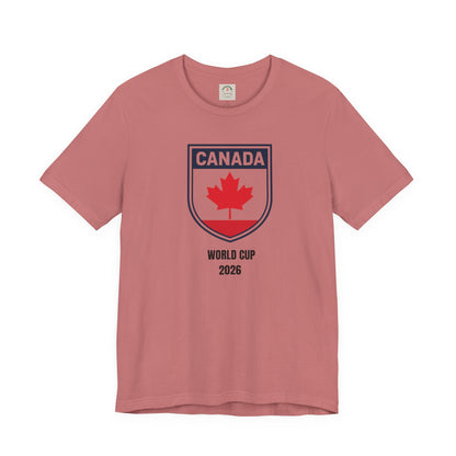 Canada World Cup 2026 Unisex Cotton Crew Tee