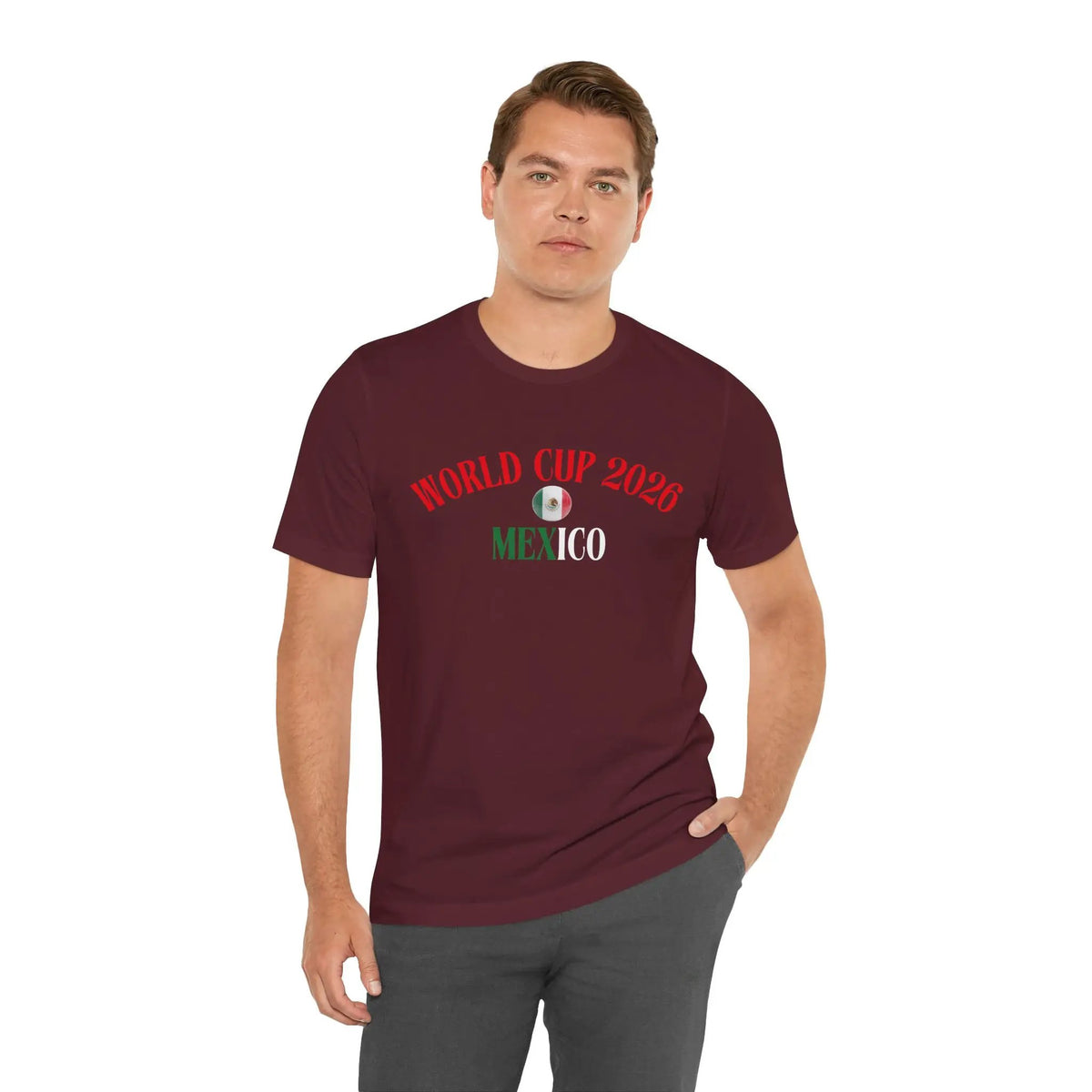 Mexico World Cup 2026 Unisex Jersey Short Sleeve Tee by Printify