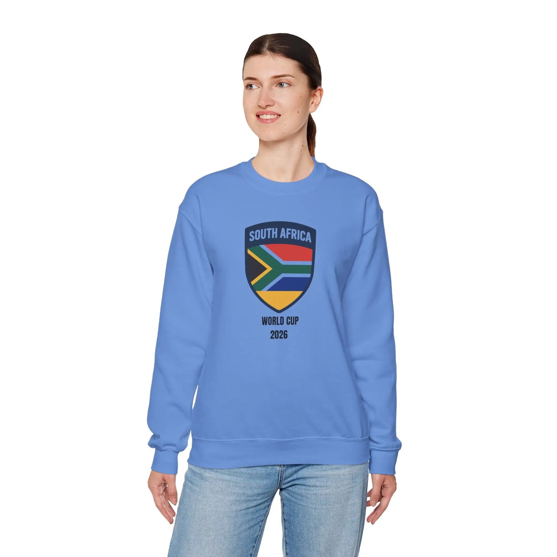 South Africa World Cup 2026 Unisex Heavy Blend™ Crewneck Sweatshirt by Printify