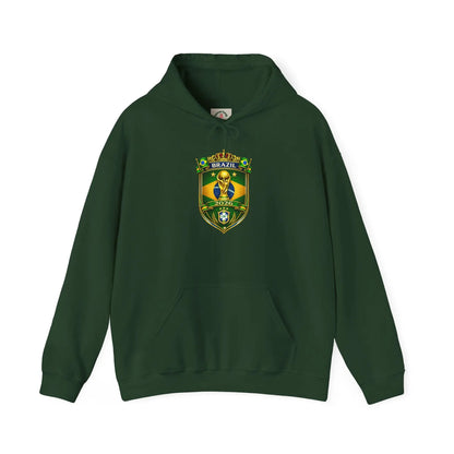 Brazil World Cup 2026 Hooded Sweatshirt by Printify