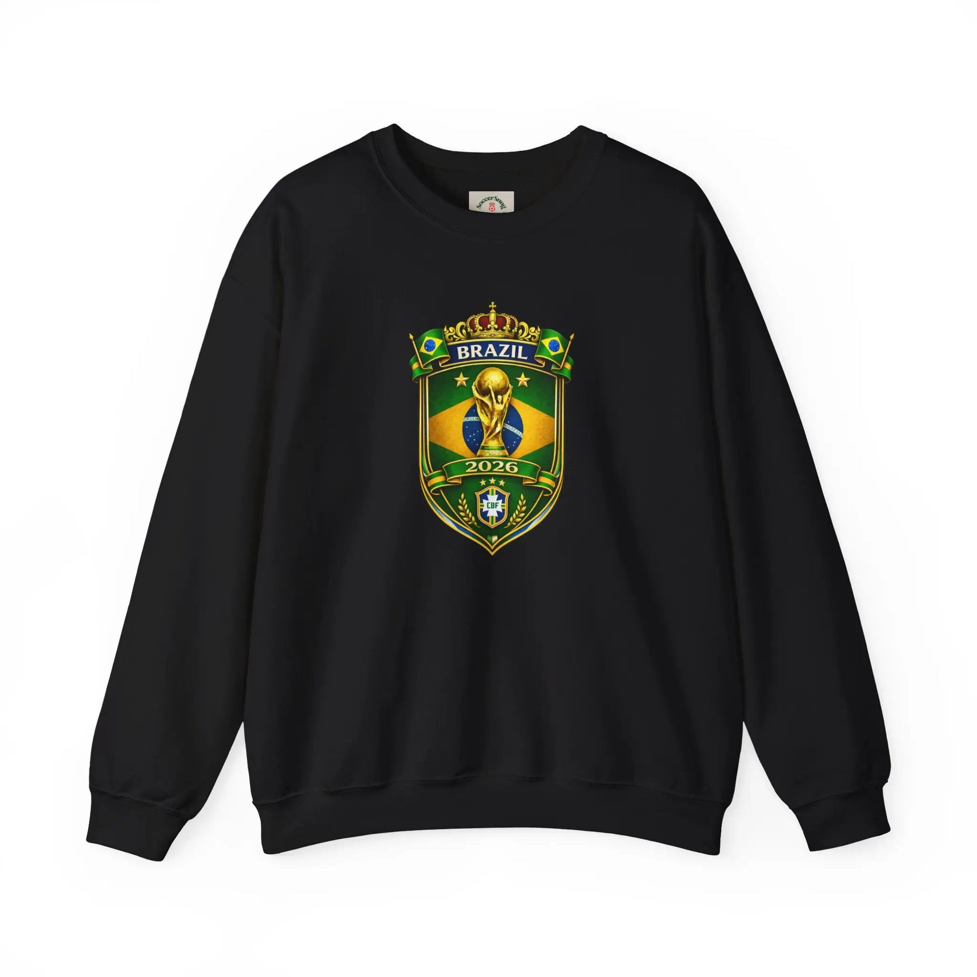 Brazil World Cup 2026 Crewneck Sweatshirt by Printify