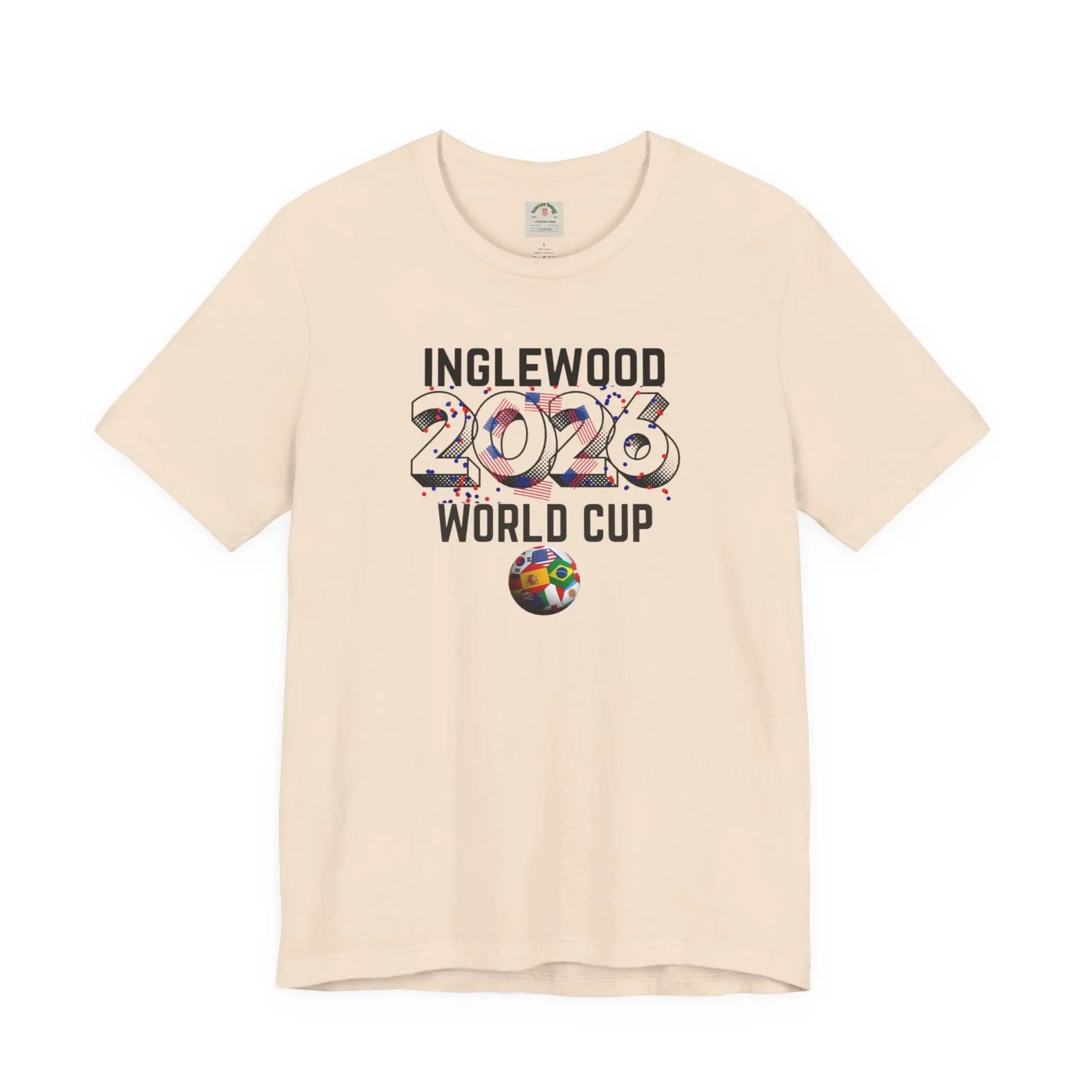 Inglewood World Cup 2026 Host Unisex Cotton Crew Tee by Printify