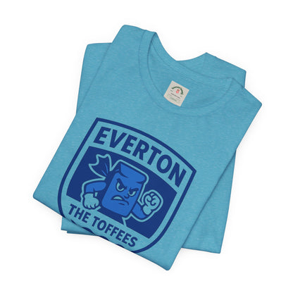 Everton 'The Toffees' Crest T-Shirt — Football Fan Tee