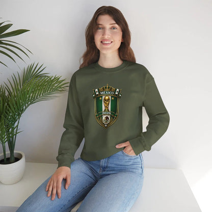 Mexico World Cup 2026 Crewneck Sweatshirt by Printify