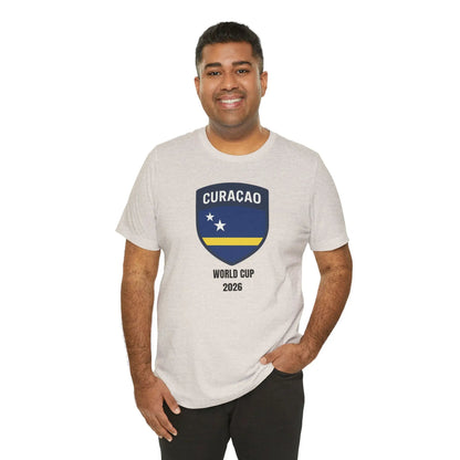 Curaçao World Cup 2026 Unisex Cotton Crew Tee by Printify