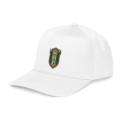 Mexico World Cup 2026 Mid Profile Adjustable Structured Baseball Cap by Printify