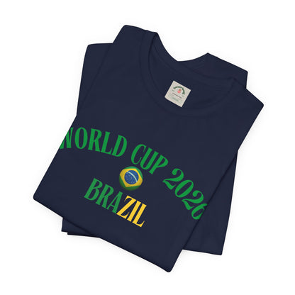 World Cup 2026 Brazil Tee – Brazil Soccer Fan T-Shirt