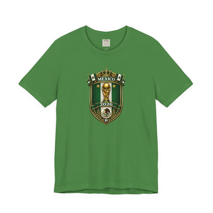Mexico 2026 World Cup Crest T-Shirt — Soccer Fan Jersey Tee by Printify