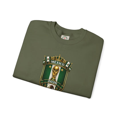 Mexico World Cup 2026 Crewneck Sweatshirt by Printify