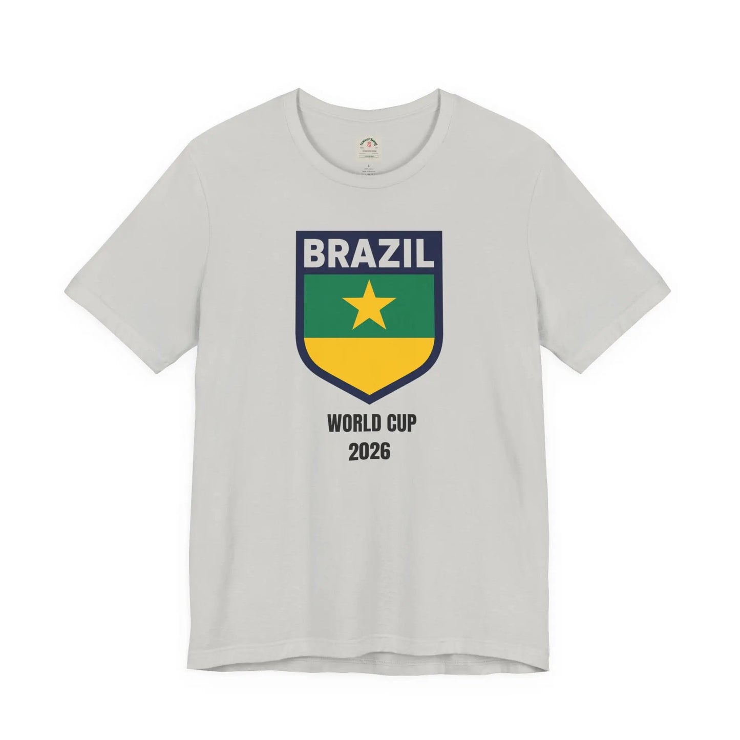 Brazil World Cup 2026 Unisex Cotton Crew Tee by Printify