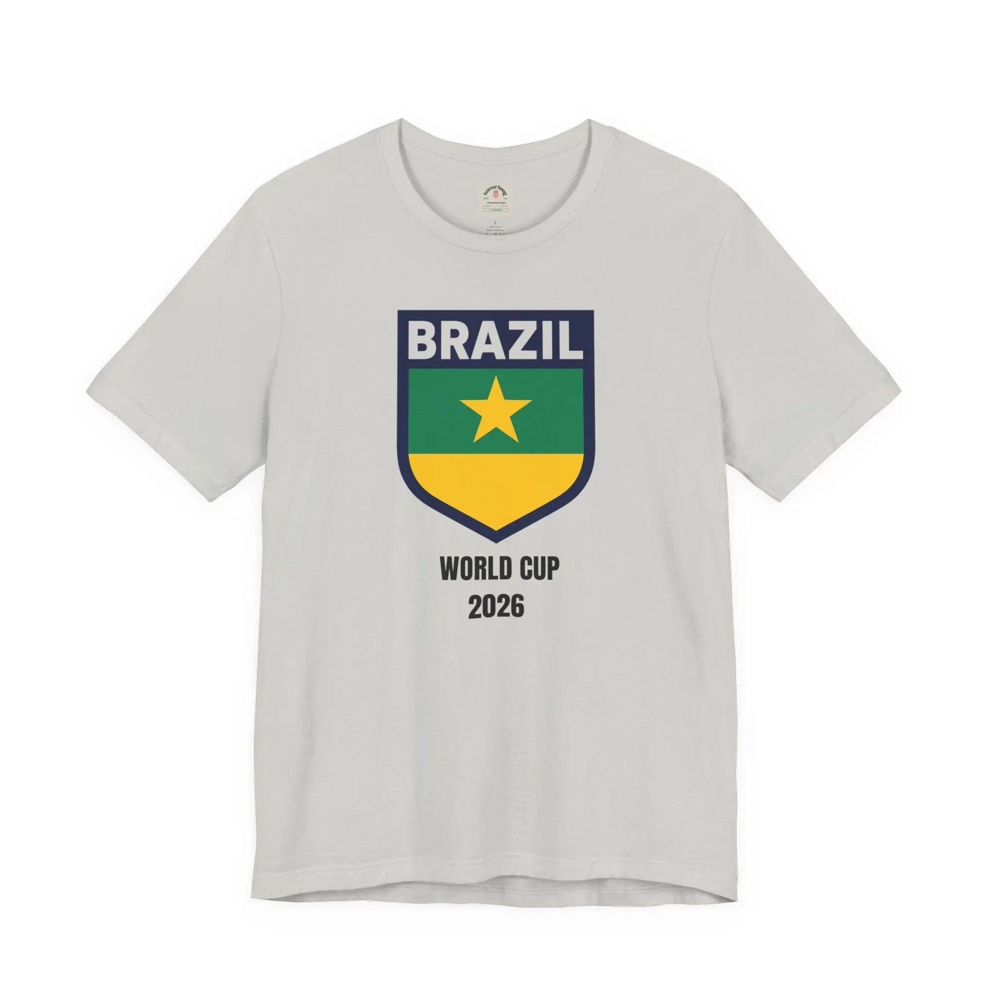 Brazil World Cup 2026 Unisex Cotton Crew Tee by Printify