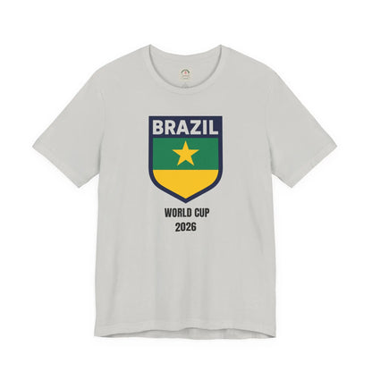 Brazil World Cup 2026 Unisex Cotton Crew Tee by Printify