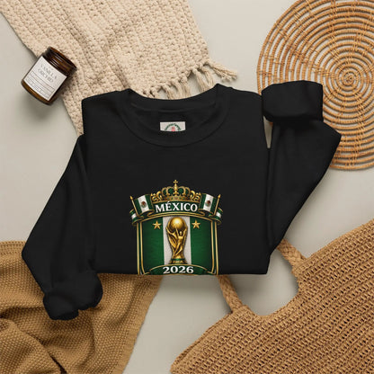 Mexico World Cup 2026 Crewneck Sweatshirt by Printify