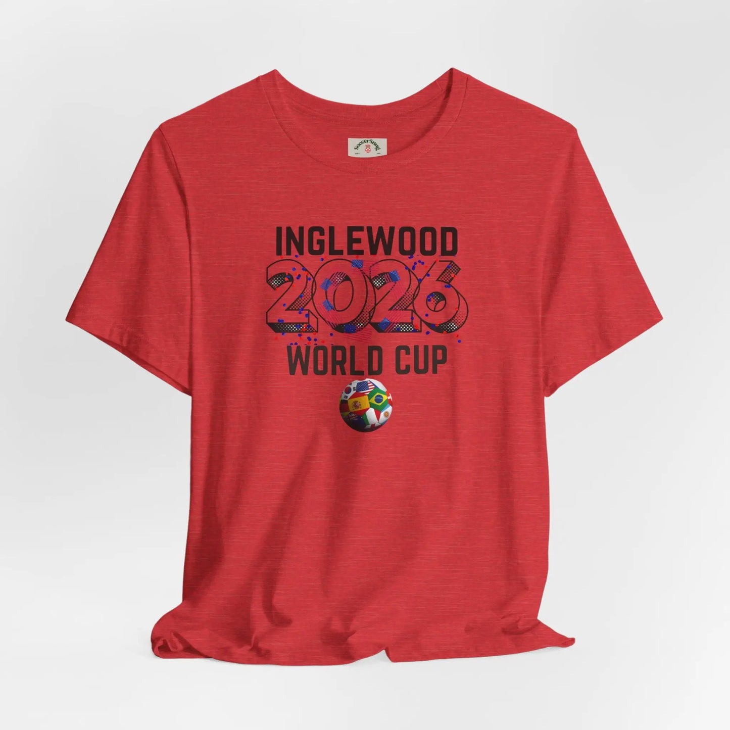 Inglewood World Cup 2026 Host Unisex Cotton Crew Tee by Printify