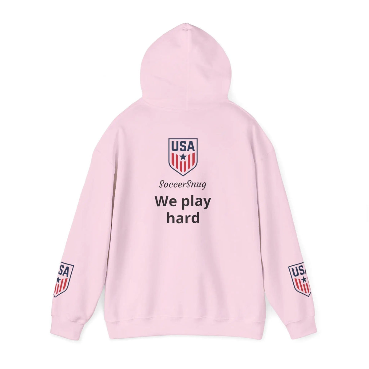 Customizable - SoccerSnug Heavy Blend Hoodie Unisex With Front Pocket Drawcord by Printify