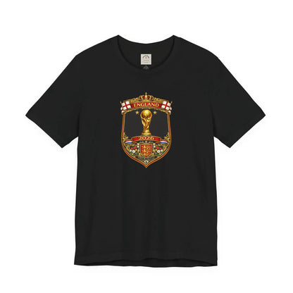 England World Cup 2026 Unisex Cotton Crew Tee by Printify