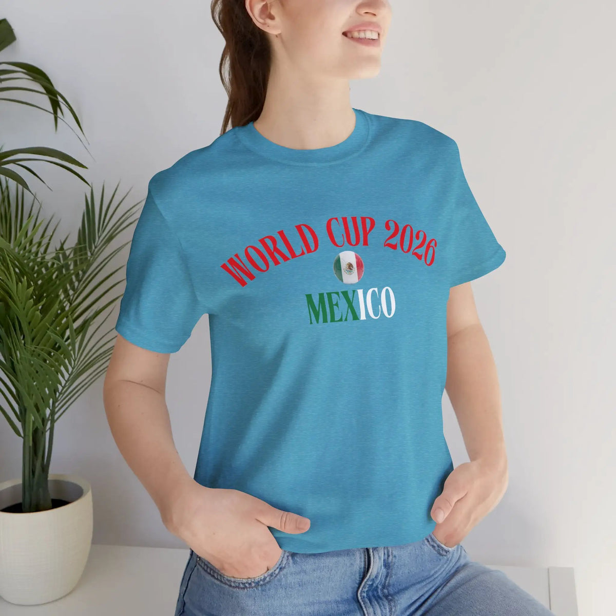 Mexico World Cup 2026 Unisex Jersey Short Sleeve Tee by Printify