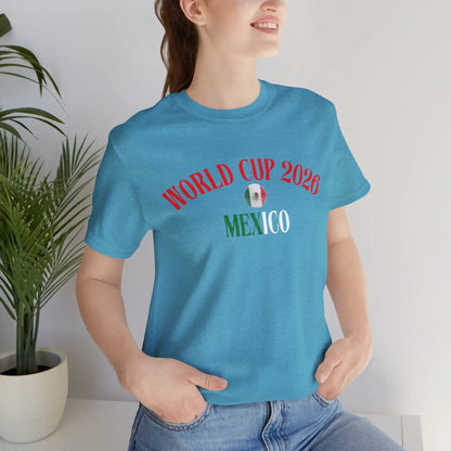 Mexico World Cup 2026 Unisex Jersey Short Sleeve Tee by Printify
