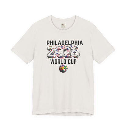 Philadelphia World Cup 2026 Unisex Streetwear Cotton Crew Tee