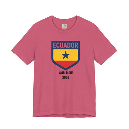 Ecuador World Cup 2026 Unisex Cotton Crew Tee by Printify