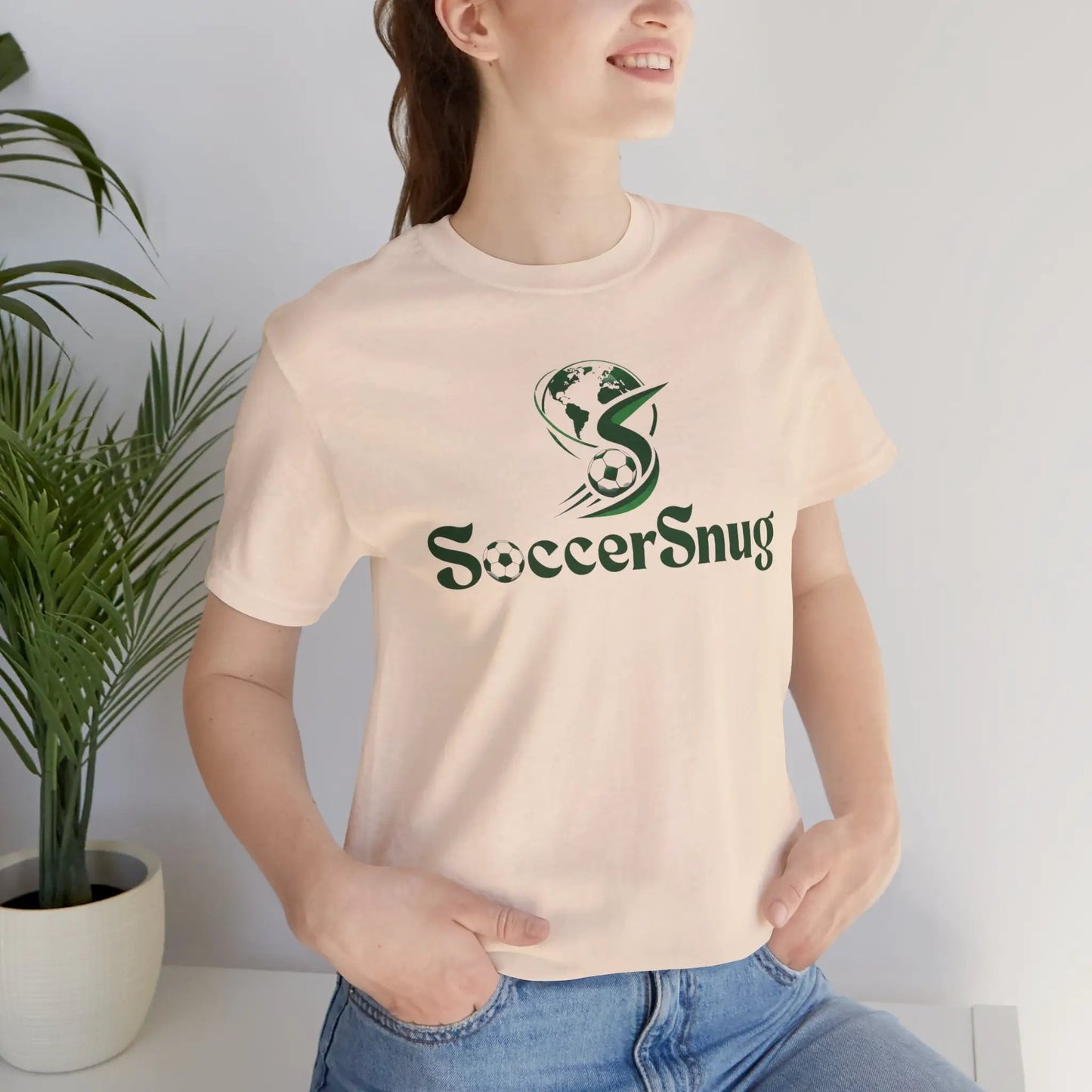 SoccerSnug Unisex Soccer Short Sleeve Tee by Printify