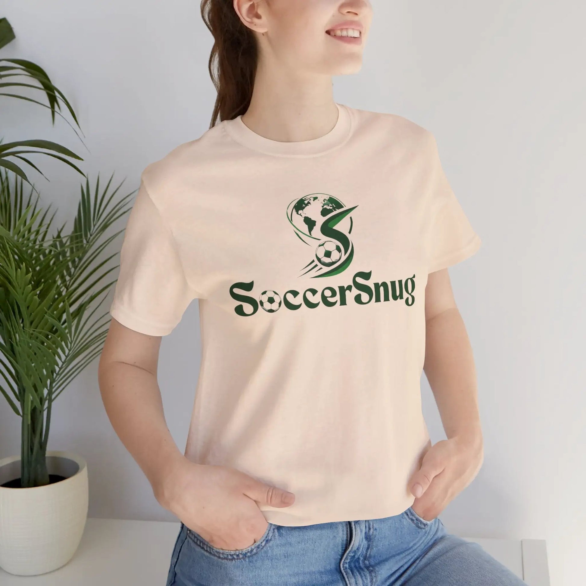 SoccerSnug Unisex Soccer Short Sleeve Tee by Printify
