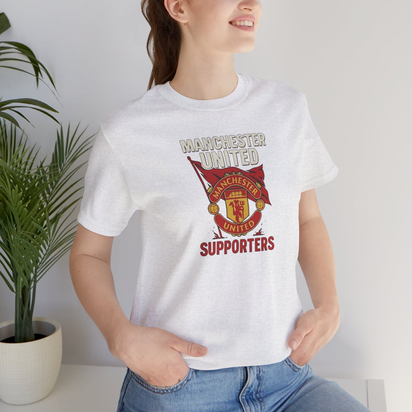 Manchester United Unisex Cotton Crew Tee