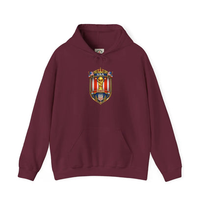 USA World Cup 2026 Hooded Sweatshirt by Printify