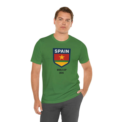 Spain World Cup 2026 Unisex Cotton Crew Tee by Printify