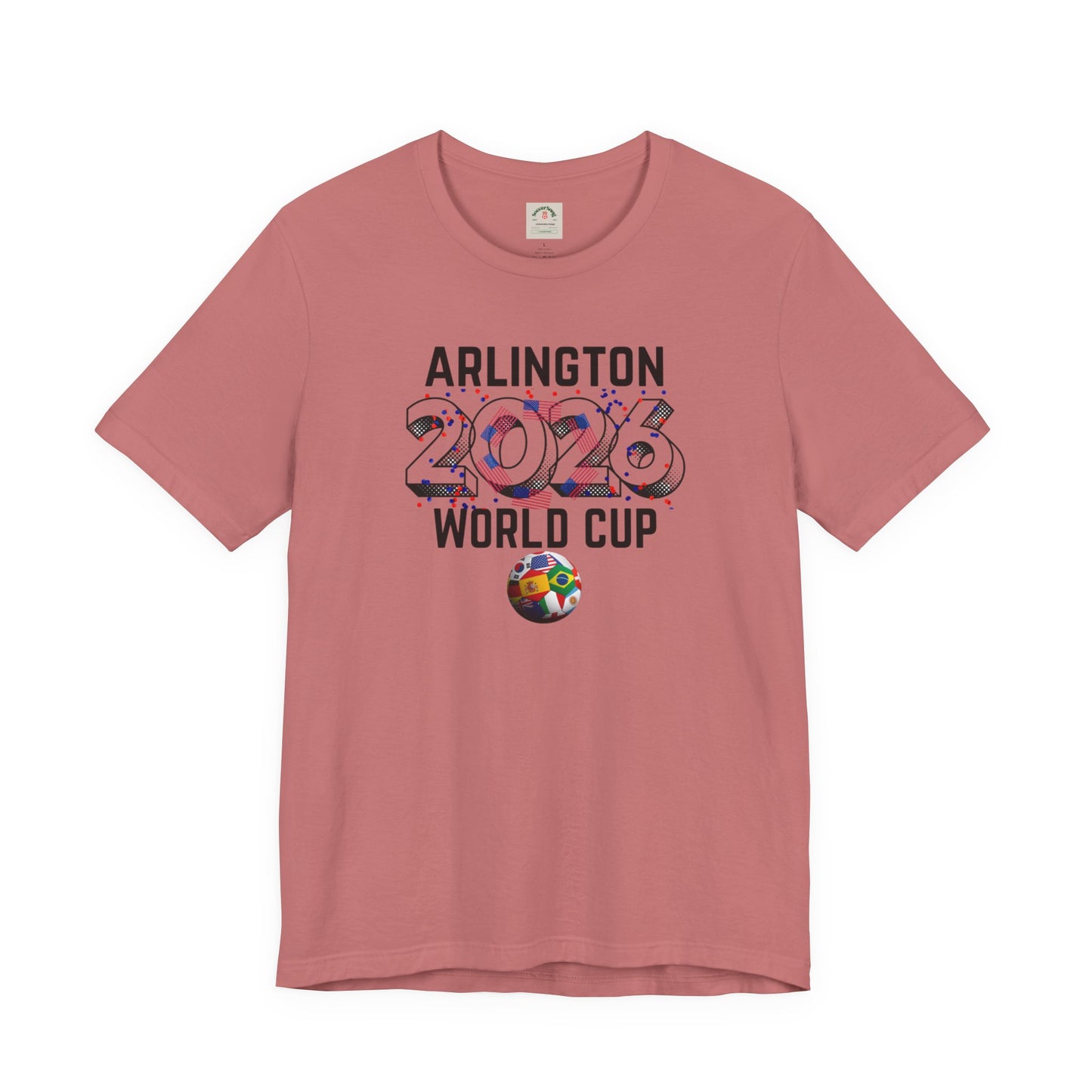 Arlington 2026 World Cup Soccer Tee — Commemorative Fan T‑Shirt
