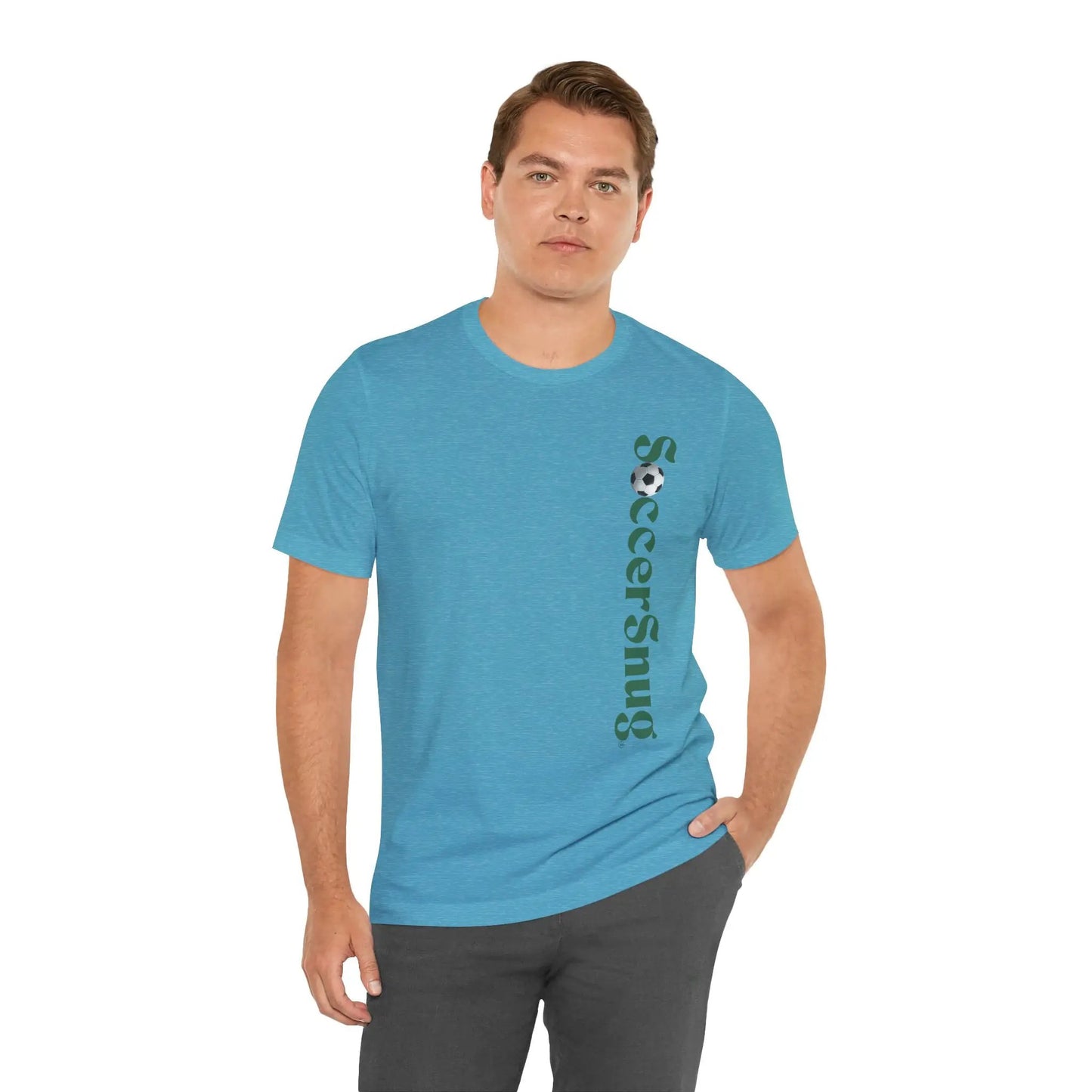 SoccerSnug Unisex Soccer Jersey Short Sleeve Tee by Printify