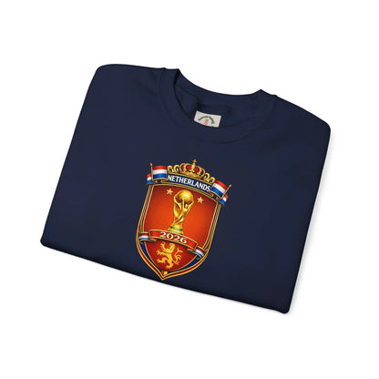 Netherlands 2026 World Cup Crest Crewneck by Printify