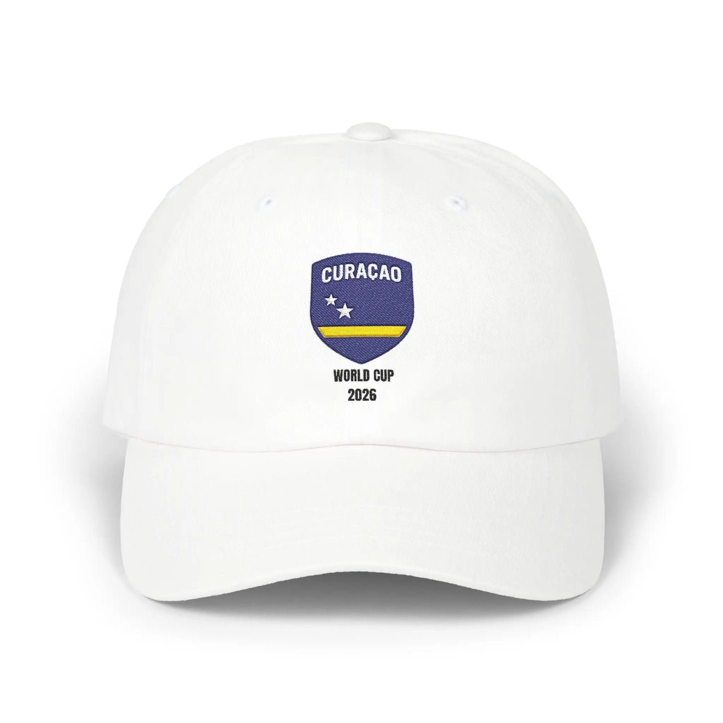 Curacao World Cup 2026 Classic Dad Cap Cotton Adjustable Low Profile by Printify