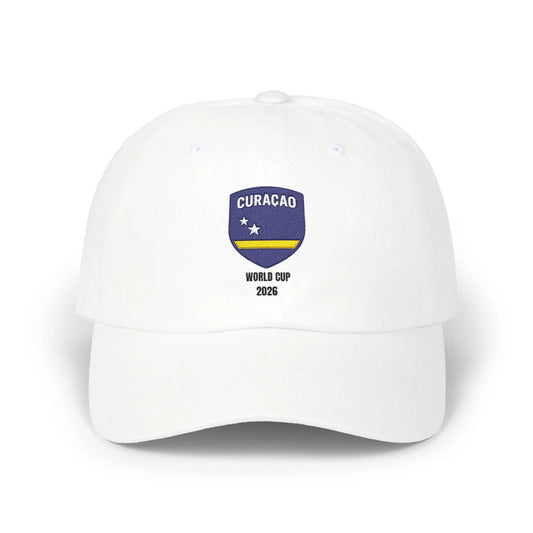 Curacao World Cup 2026 Classic Dad Cap Cotton Adjustable Low Profile by Printify