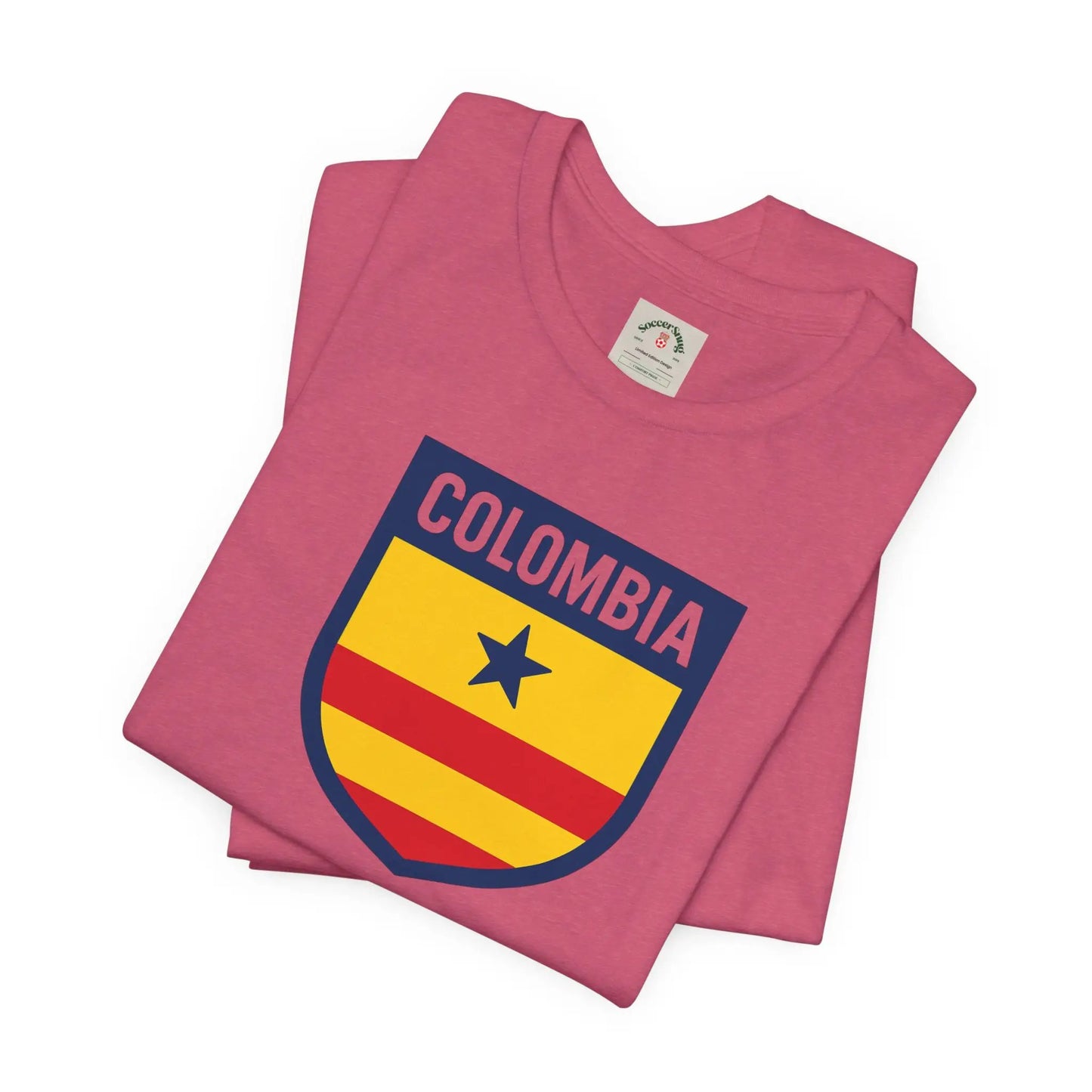 Columbia World Cup 2026 Unisex Cotton Crew Tee by Printify