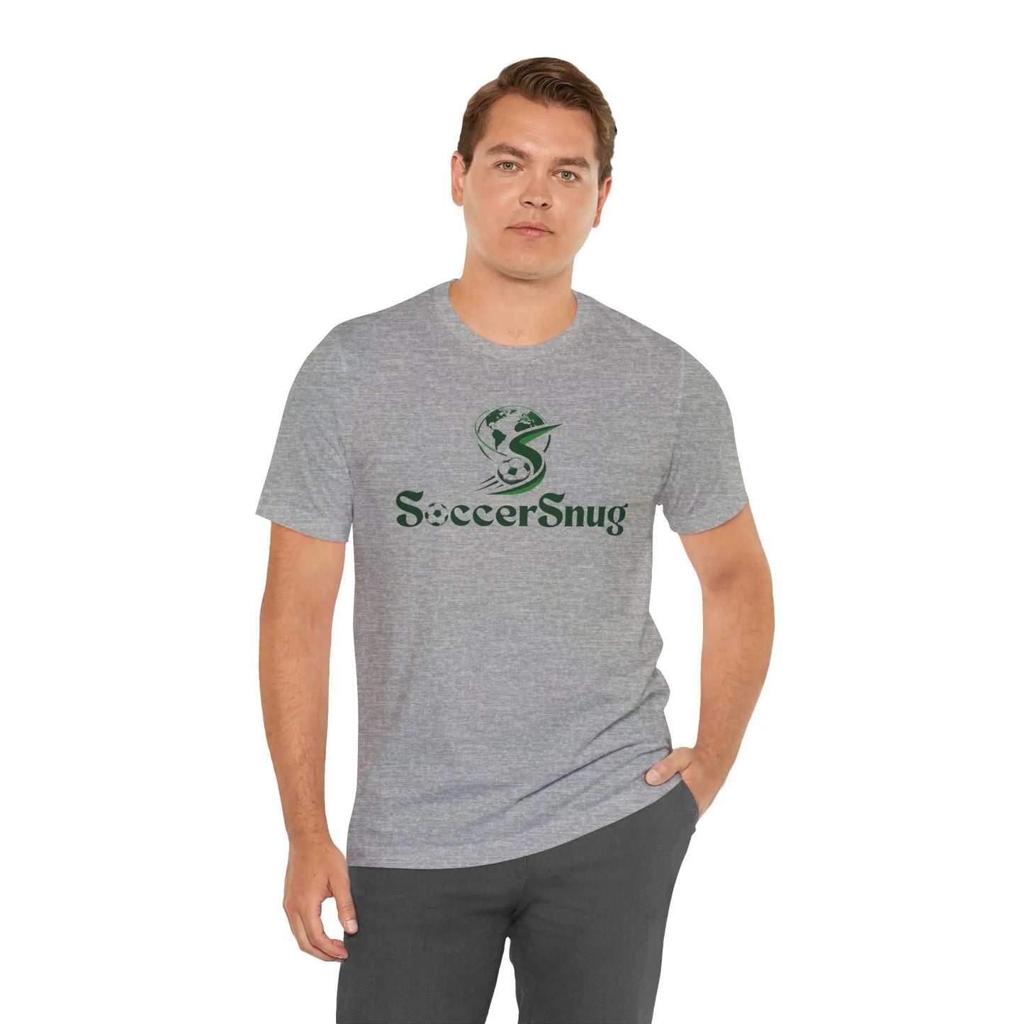 SoccerSnug Unisex Soccer Short Sleeve Tee by Printify
