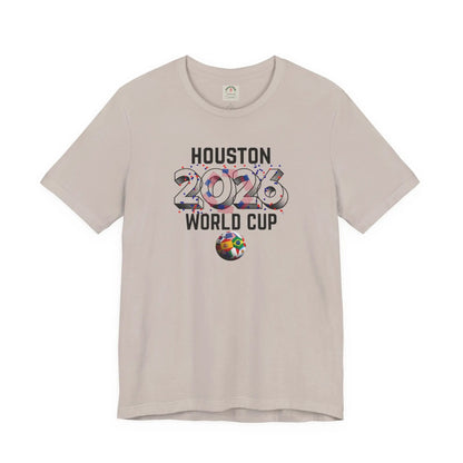 Houston World Cup 2026 Host Unisex Cotton Crew Tee by Printify