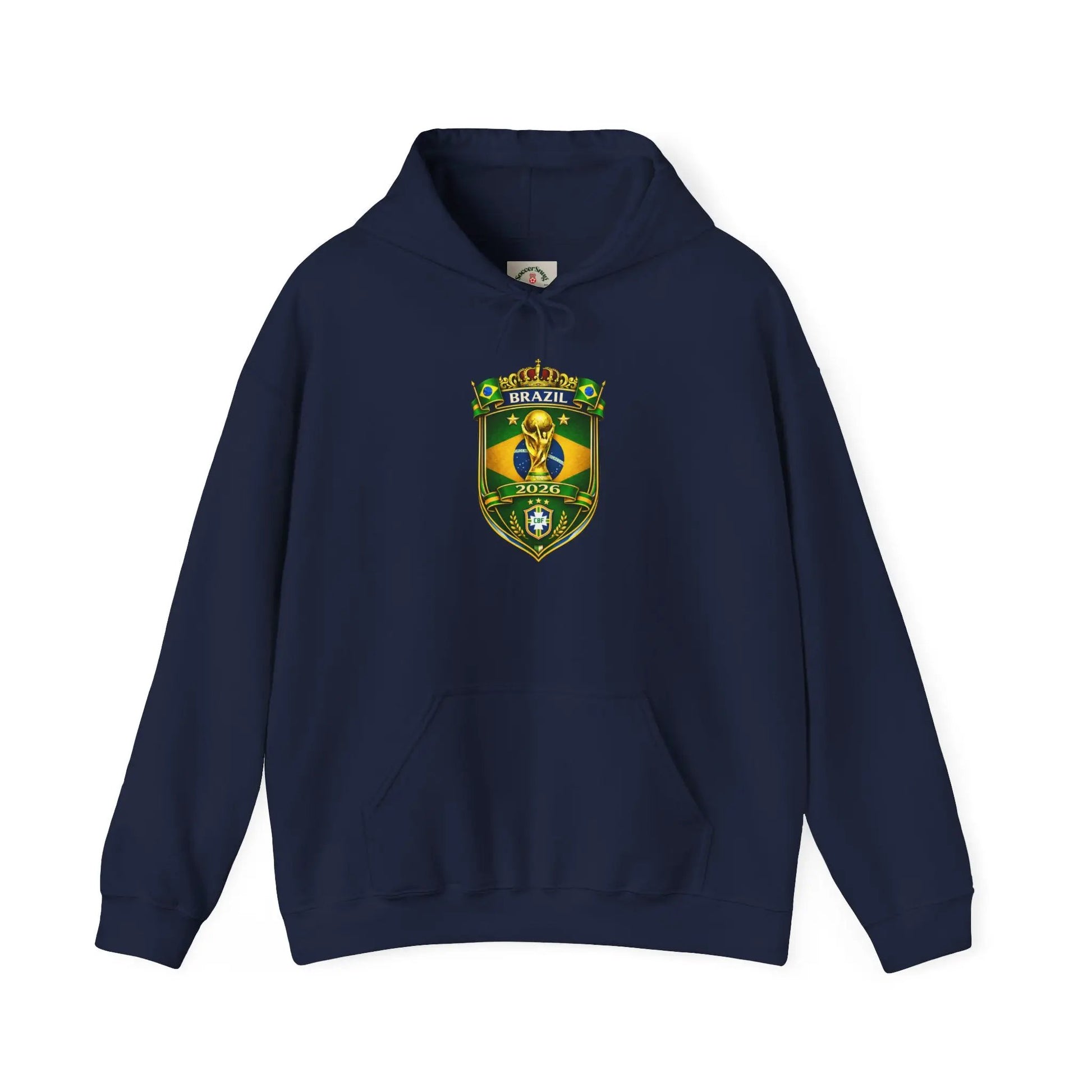 Brazil World Cup 2026 Hooded Sweatshirt by Printify