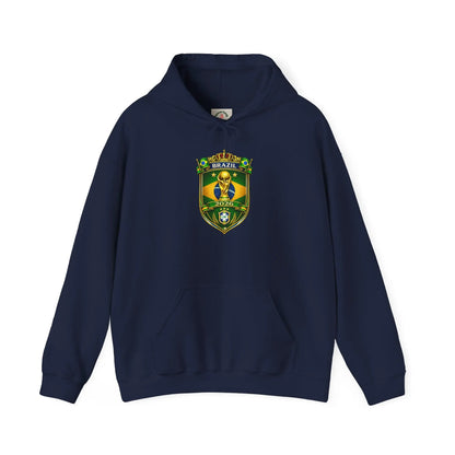 Brazil World Cup 2026 Hooded Sweatshirt by Printify
