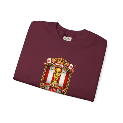 Canada World Cup 2026 Crewneck Sweatshirt by Printify