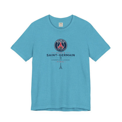 PSG Champions League Final Unisex Soccer Jersey Short Sleeve Tee by Printify